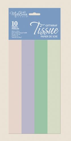 PAPIER DE SOIE COULEURS PASTELS